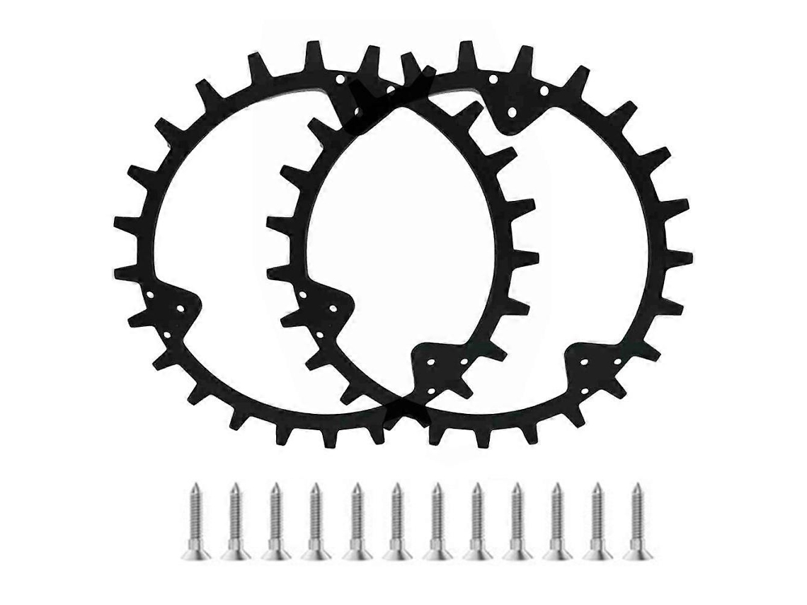 Conjunto de 10 Discos de Polimento para Dremel BRILVIBERA