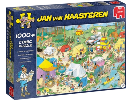 Puzzle Camping In The Forest 1000 Peças
