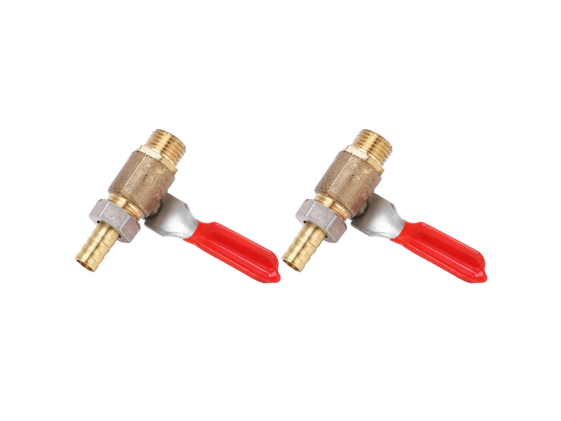 Válvula De Bola 1/4 Acessórios Compressor Ar 2pcs