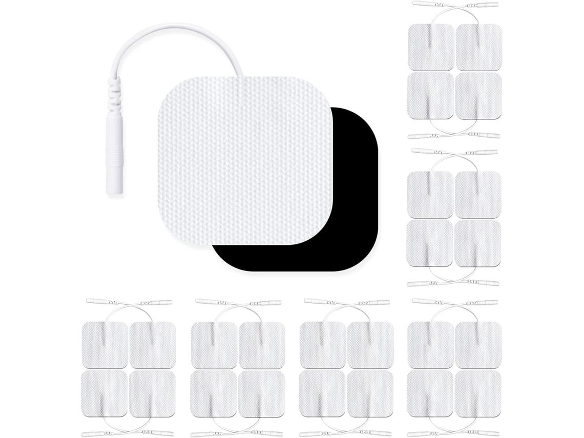 Elétrodos Adesivos CHRUI 24pcs 5x5cm para Tens 2mm