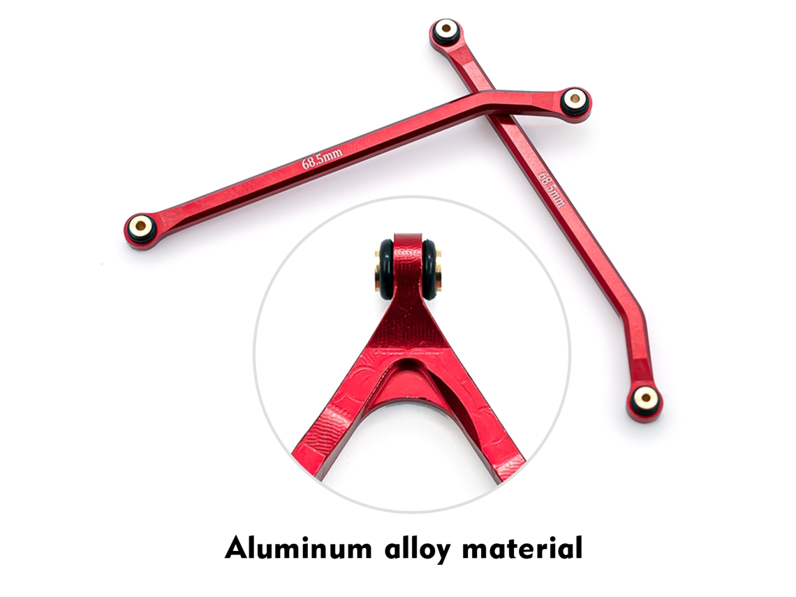 Conjunto De Vínculos De Chassi Com Alta Altura De Alumínio Para Carro Rc 1/24 Axial Scx24 90081 B17