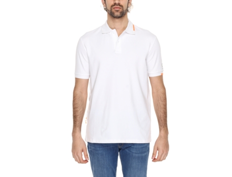 T-shirt De Homem Suns Federico Algodão Branco (l)