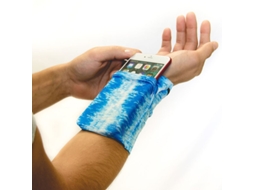 Conjunto De 3 Bolsas De Pulso Confortáveis ​​e Leves Para Celulares.