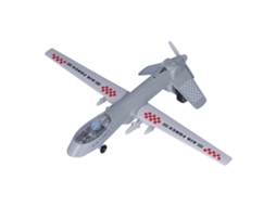 Mali modelo de Avião de Liga para Crianças com Luz e Música Simulado Exquisito Presente Coleção Cinza