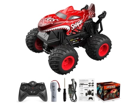 Camião De Brinquedo Telecomandado , Escala 120, Com Luzes E Música, Adequado Para Crianças Dos 4 Aos 12 Anos Hexinyigjly (s26)