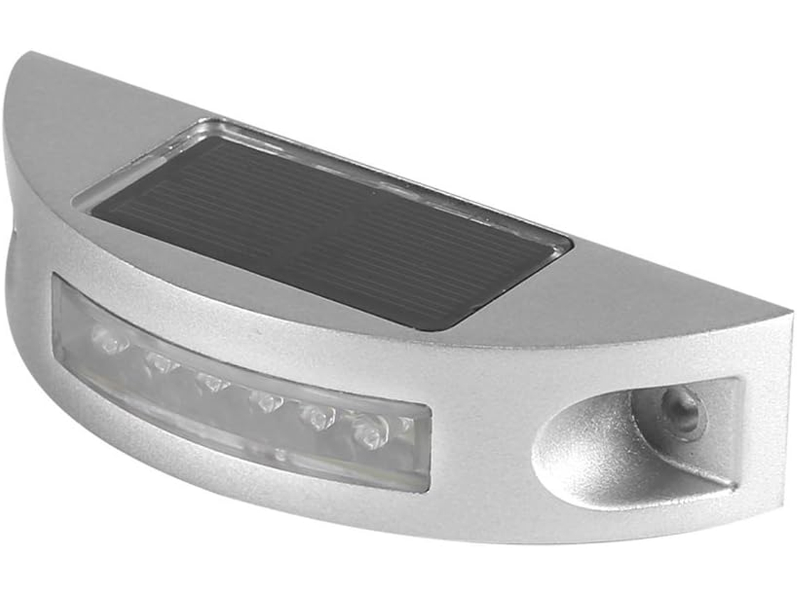 Lâmpada Solar Led Para Jardim, Alumínio Fundido, Lâmpada De Degrau De Estrada Com Energia Solar, À Prova Dágua, Para Entrada De A Aquaforge