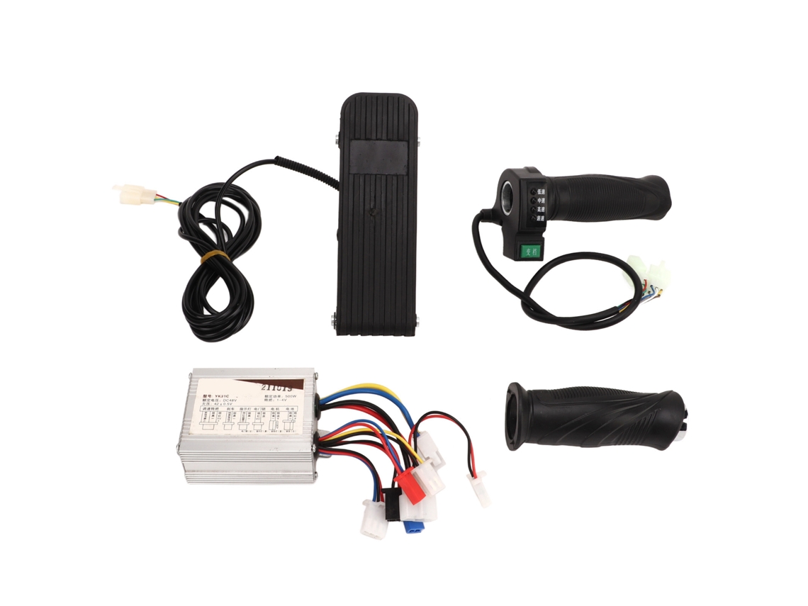 Business kit de Conversão para Bicicleta Elétrica 48v 500w com Controlador e Acelerador de 4 Marchas