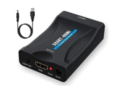 Conversor Scart para Hdmi Adaptador Scart para Hdmi 1080P Hd Compatível com Ntsc Pal para Sky Hd Blu Ray Ps3 Tv Cr A284