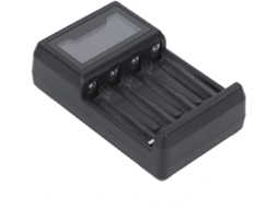 Carregador de Bateria Inteligente Seivi Pc de Quatro Slots para Monitor SFUSHOS