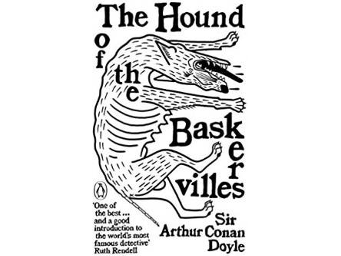 Livro Hound of the Baskervilles de Arthur Conan Doyle (Inglês)