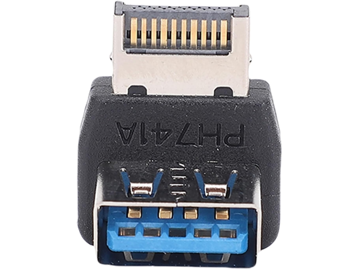 Adaptador De Painel Usb, 10 Gbps, Direção Angular, Incompatível Com Placa-mãe (ph741a)