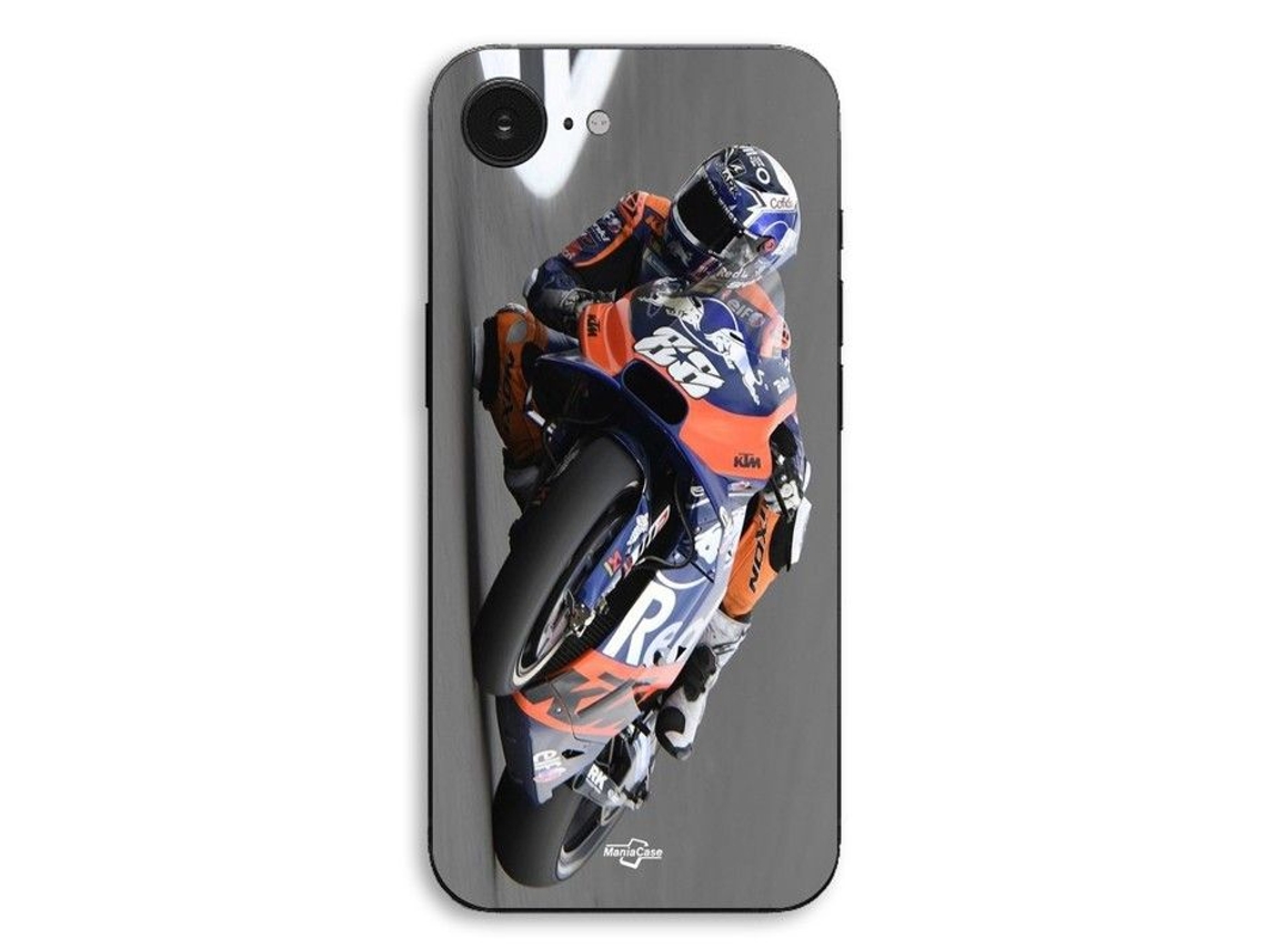 Capa Para Celular - Maniacase - Iphone 17 - Silicone Tpu - Miguel Oliveira Aprilia Motogp 88 - Preta