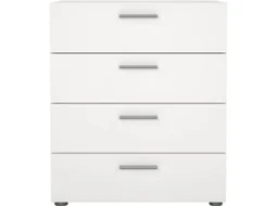 Cómoda com 4 Gavetas TVILUM Porto Branco (70 x 40.25 x 82 cm)
