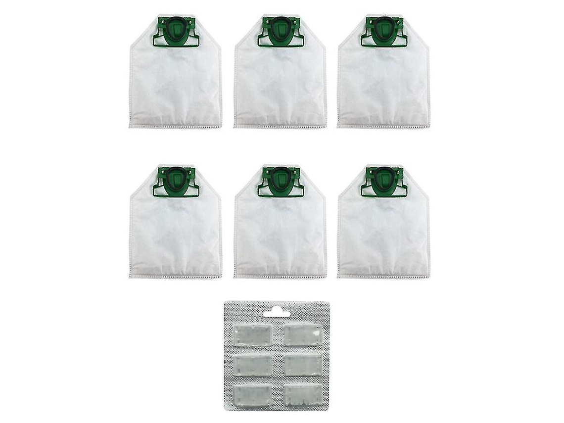 peças saco de pó 1 pacote de ambientador perfumado compatível com Vorwerk Kobold Vk200 Fp200
