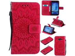 Capa Samsung Galaxy J5 2015 HONGWE. Vermelho