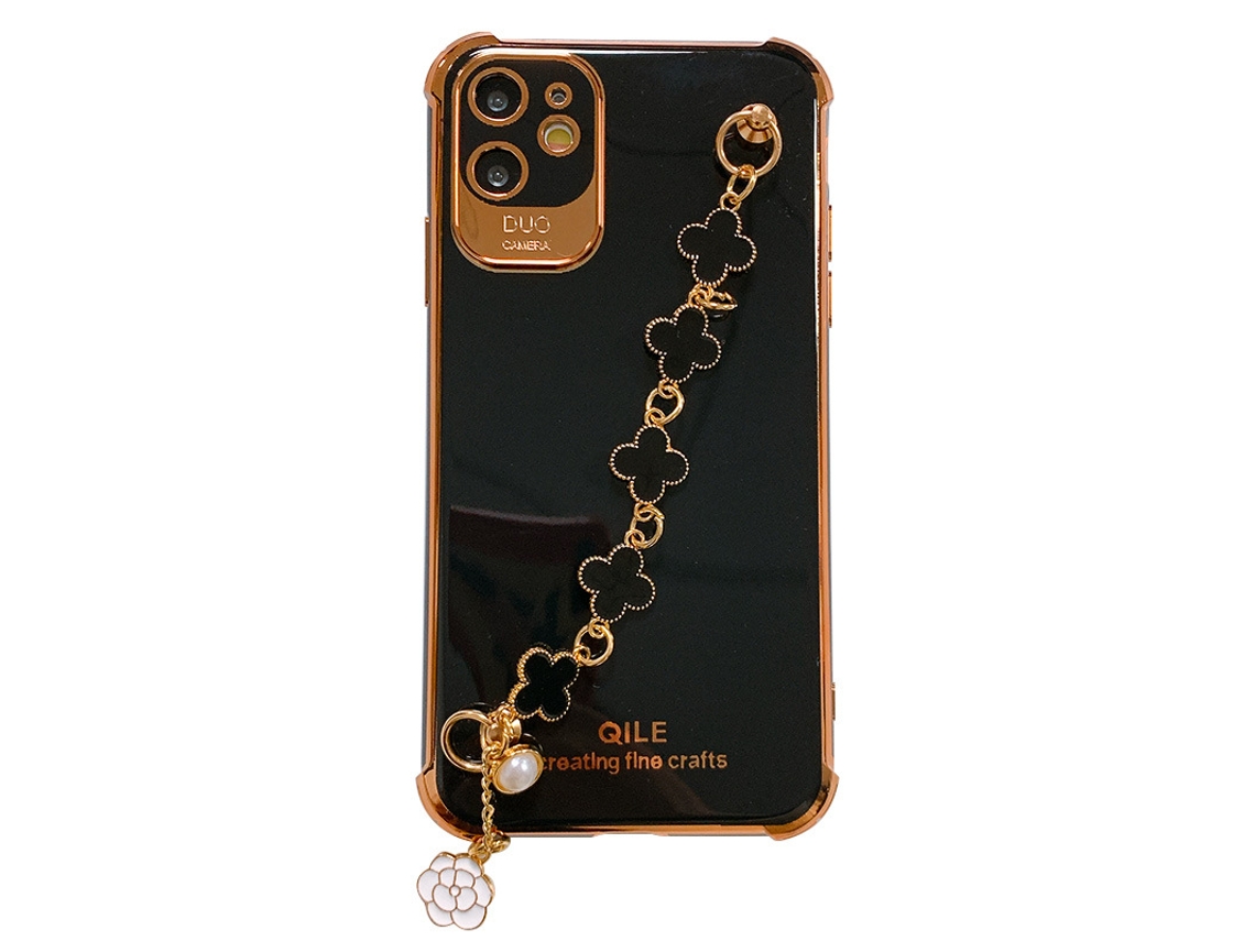Pulseira EOOCOO (para Apple 12promax, Eletroplacada em Preto)