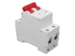Disjuntor de Circuito Cc 2p Miniatura com Desconexão Rápida Eletromagnética e Extinção de Arco Eficiente 6a 500v