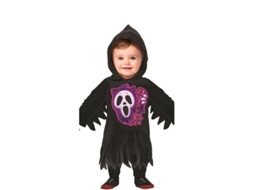 Fantasia de fantasma com capuz para bebê