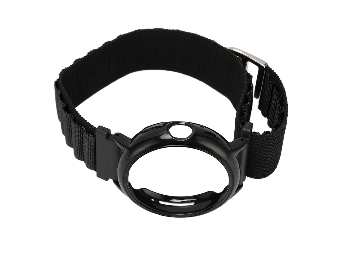 Pulseira de Nylon Elástica com Case Protetor para Google Pixel Watch Preto