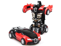 Mali brinquedo de Robô Carro Deformável para Crianças com Material Abs Durável Presente de Aniversário para Meninos