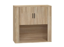 Armário Parede Madeira Processada Carvalho Sonoma MAISON EXCLUSIVE (80x33x80 cm)