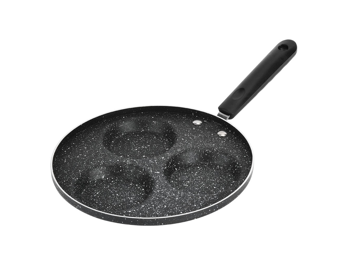 Frigideira Antiaderente De Ovo Com 3 Furos Redondos, Ferramenta Cozinha Para Café Da Manhã Doméstica