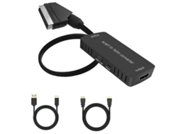 Conversor Scart Para Hdmi Com Cabo Hdmi Orysin