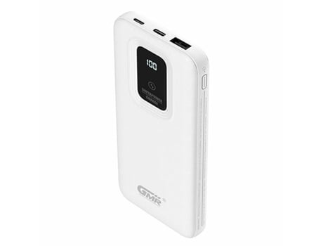 Power Bank Recarregável Usb-C GOMS Branco