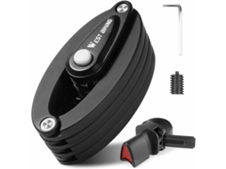 Cadeado Dobrável Para Bicicleta Com Combinação De 4 Dígitos, Nível De Segurança 6, 85 Cm De Comprimento, Inclui Suporte Compatív Aquaforge