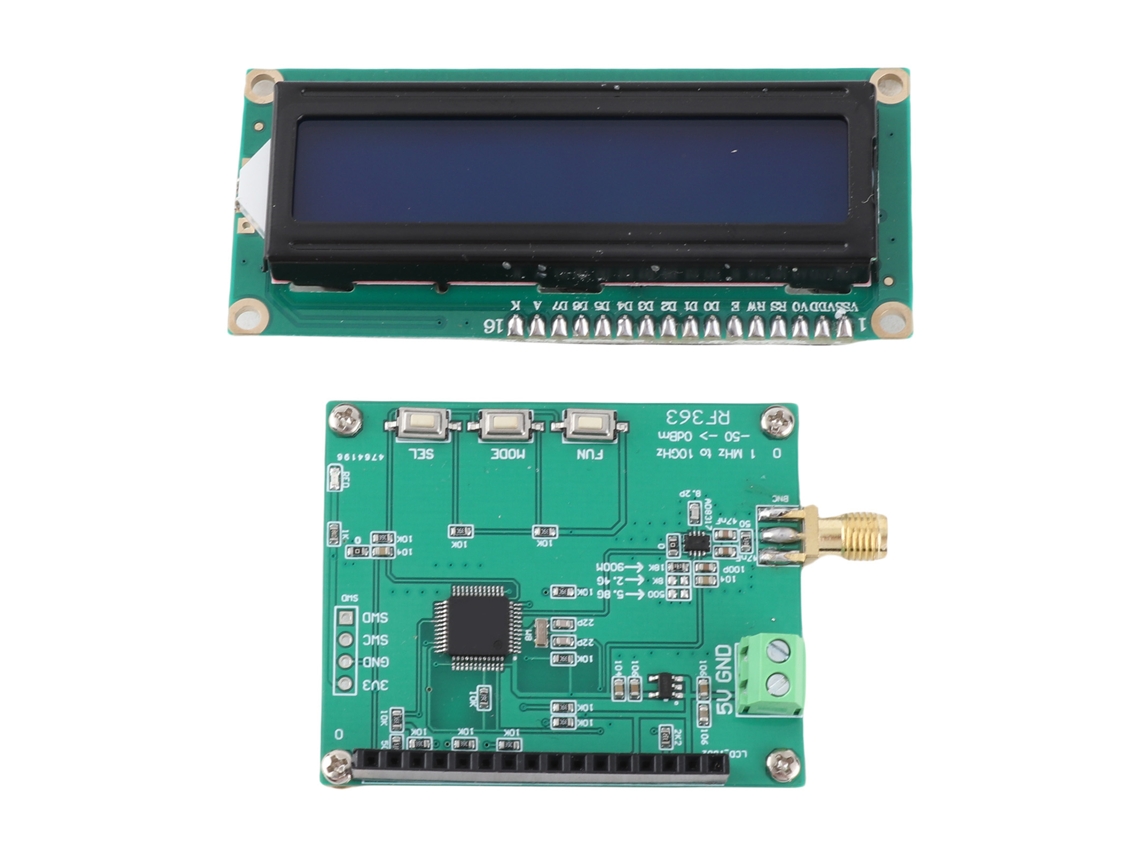 Medidor de Potência RF 1MHz~10GHz com Valor de Atenuação