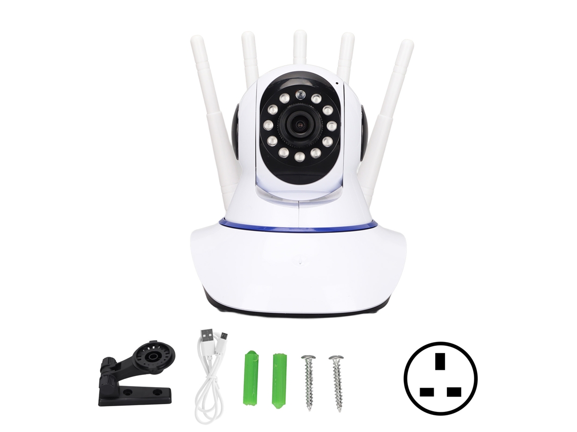 Câmera de Segurança LAXISCREED Ip Hd Sem Fio Wifi Visão Noturna