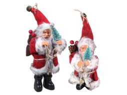 2 Peças De Papai Noel Pendurado Allinless