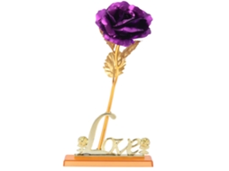Flor de Ouro 24k LAXISCREED Presente Romântico