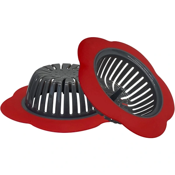 2 Coadores De Silicone Grandes Para Pia, 4 Cm (4,5 Polegadas) De Diâmetro