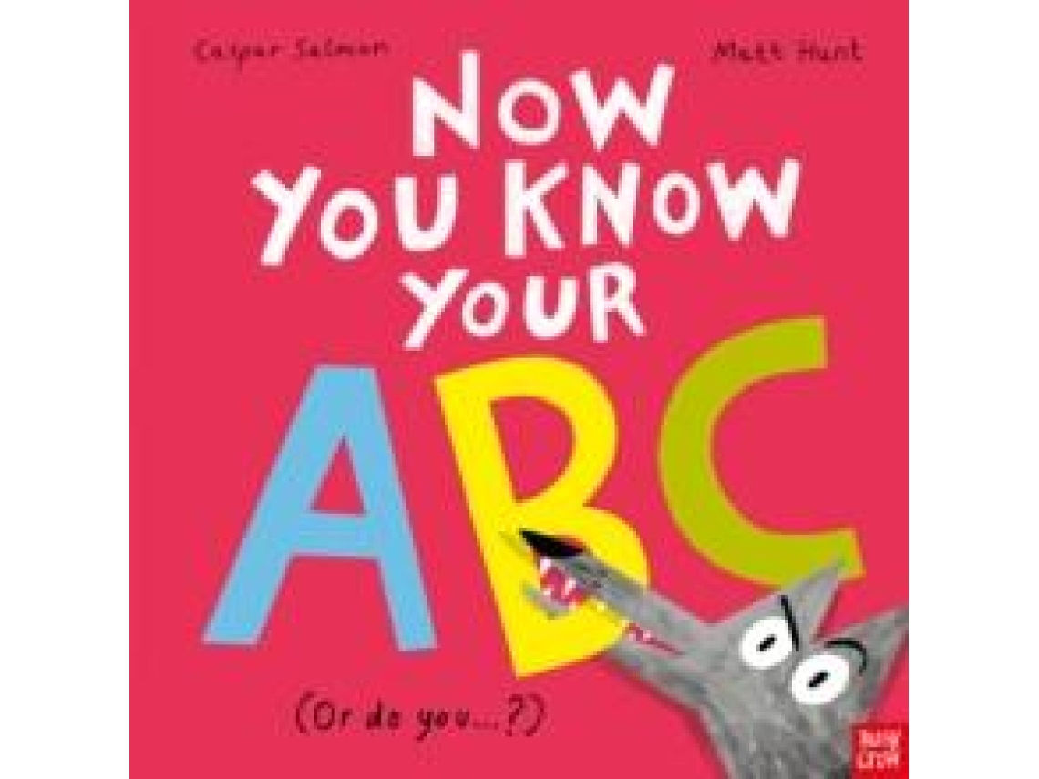 Livro Now You Know Your ABC de Caspar Salmon (Inglês)