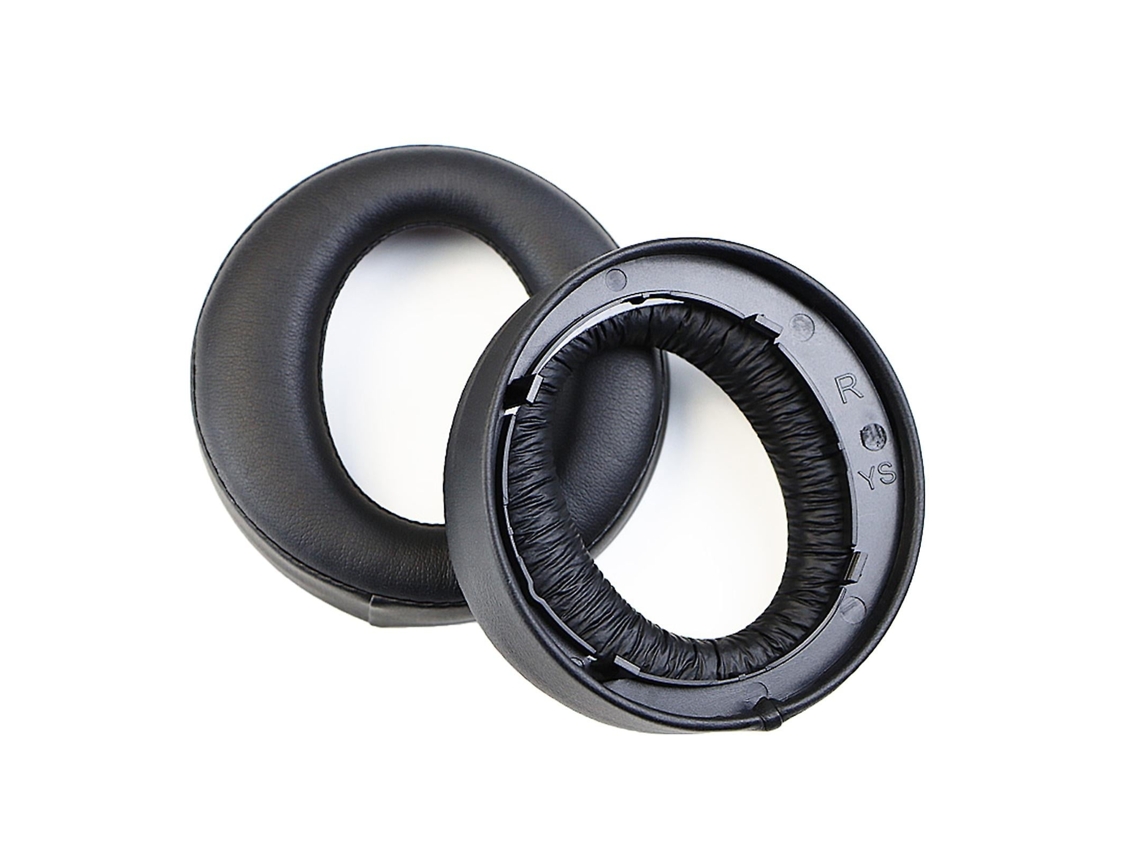 Almofadas Auriculares De Substituição Para Dourados 7.1 Cuhya-0080 Em Pele De Proteína Preto Lurelia