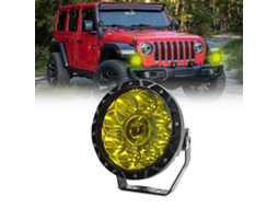 Luz De Trabalho Led 200w 7 Polegadas 6000k Ip68 Para Carro Caminhão Suv