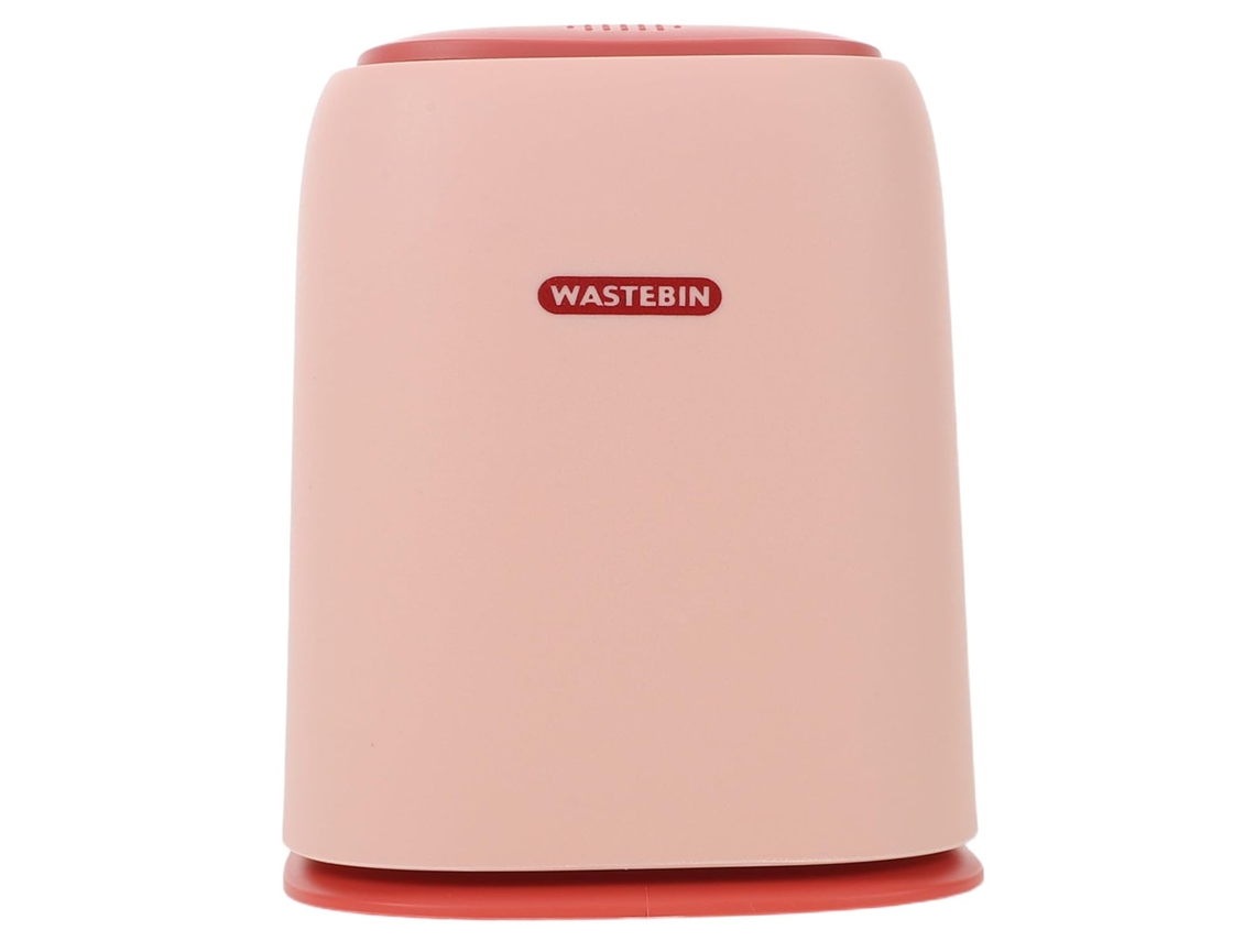 Lixeira De Mesa Compacta Com Tampa Fofa Para Meninas