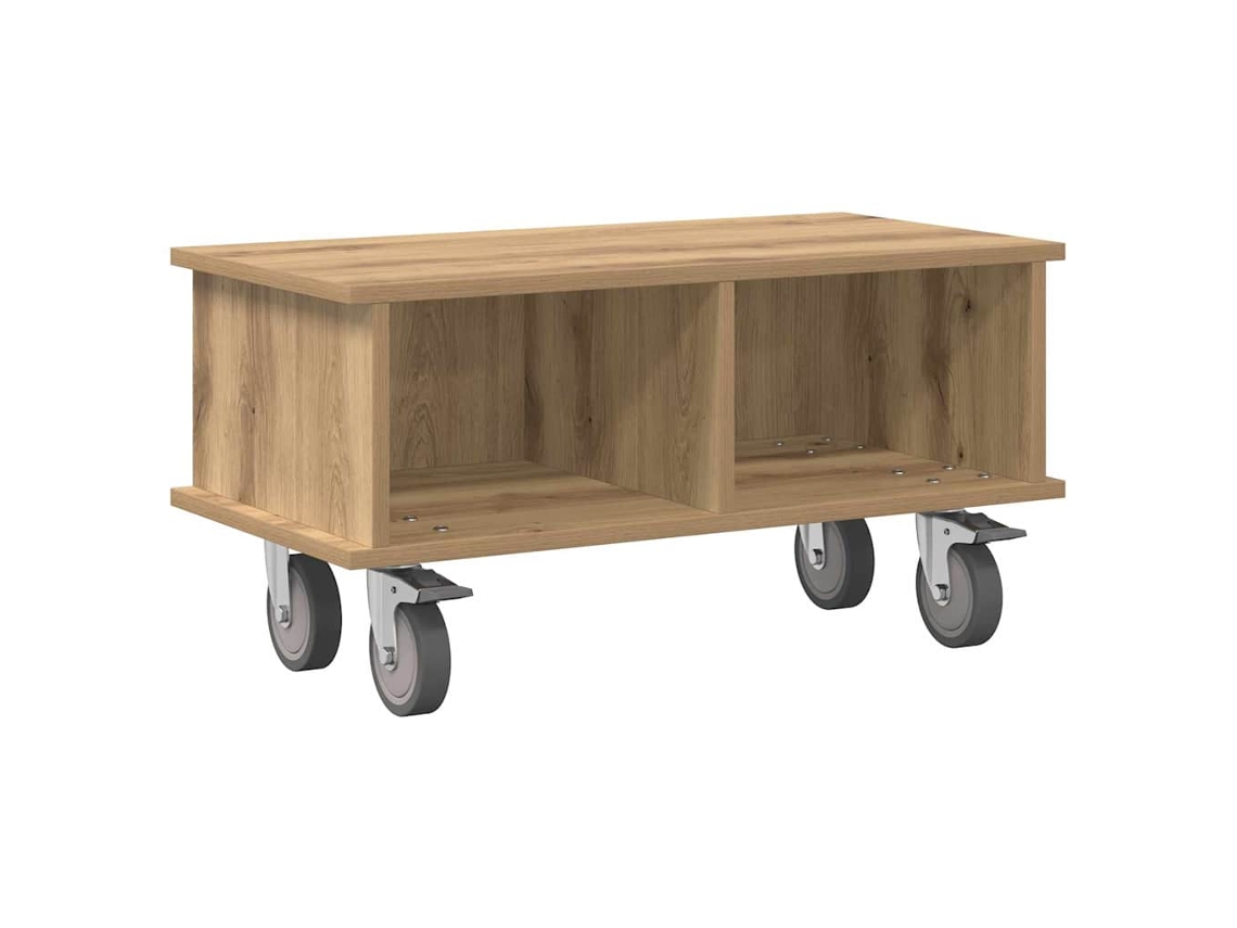 Suporte para Tv Carvalho Artesanal 68,5 X 35 X 35 Cm MAISON EXCLUSIVE