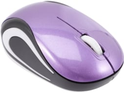 Mouse Sem Fio Com Receptor Usb Compacto E Portátil Para Computador, Design Em Abs.