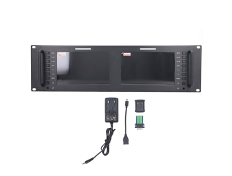 Display Rack Mount (tela Touch Ips, Sdi 3g 4k Hdmi)