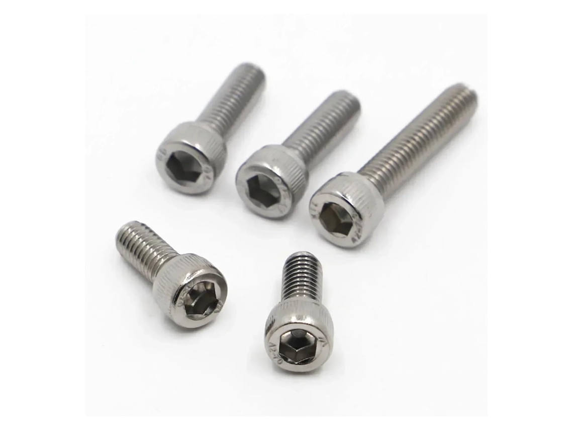 2-50 Peças Din912 304 A2-70 Parafuso De Cabeça Sextavada Allen Em Aço