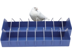Inoomp Kit de 2 Alimentadores para Pombos em Plástico, 40cm, Alimentador para Pássaros, para Pássaros Pequenos, Fácil CHABERLU