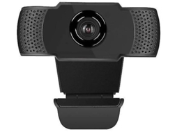 Webcam Com Microfone Computador Portátil Usb 2.0 Desktop 1080 P Câmera Web Para Streaming De Vídeo/conferência/jogo/estudo Preto Yizhood