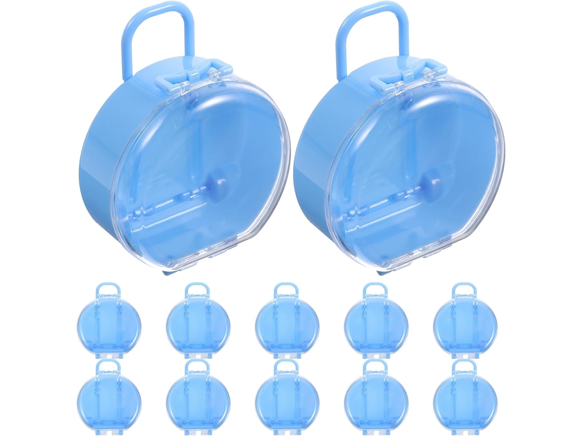 Caixas Redondas Para Doces, 12 Unidades, Estilo Mini Mala, Compactas E Decorativas, Para Armazenamento E Presentes Em