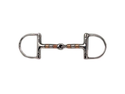 Cobre-Ring Snaffle D Prateado 13.5 Cmsefton