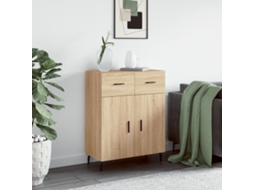 Sideboard, Sideboards Vidaxl Marrom Madeira Processada (n/a)