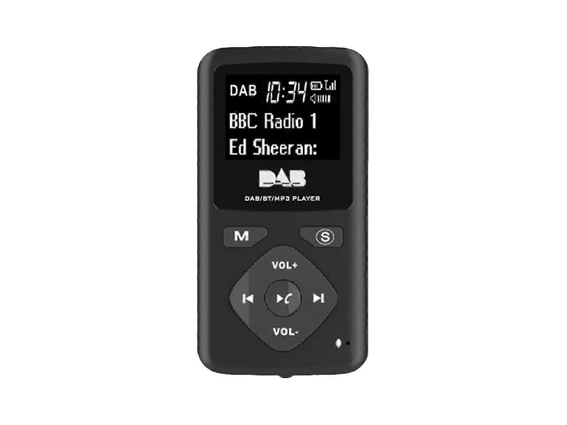 Rádio Portátil Digital Fm/dab Com Bluetooth, Rádio Fm De Bolso Pessoal, Mini Mp3 Player, Suporte Usb Olysi Shop