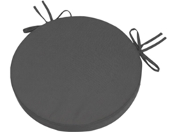 Almofadas Redondas De 38cm Para Cadeiras Exterior, Ideais Para Cadeiras De Bistrô Feitas Em Poliéster Impermeável Com