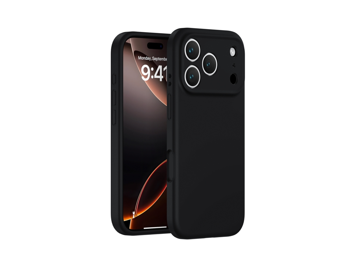 (preto, Iphone 17 Pro Max) Capa De Silicone Líquido Para Iphone, Cobertura Total Sem Folgas, Proteção De Botão Em Peça Única.